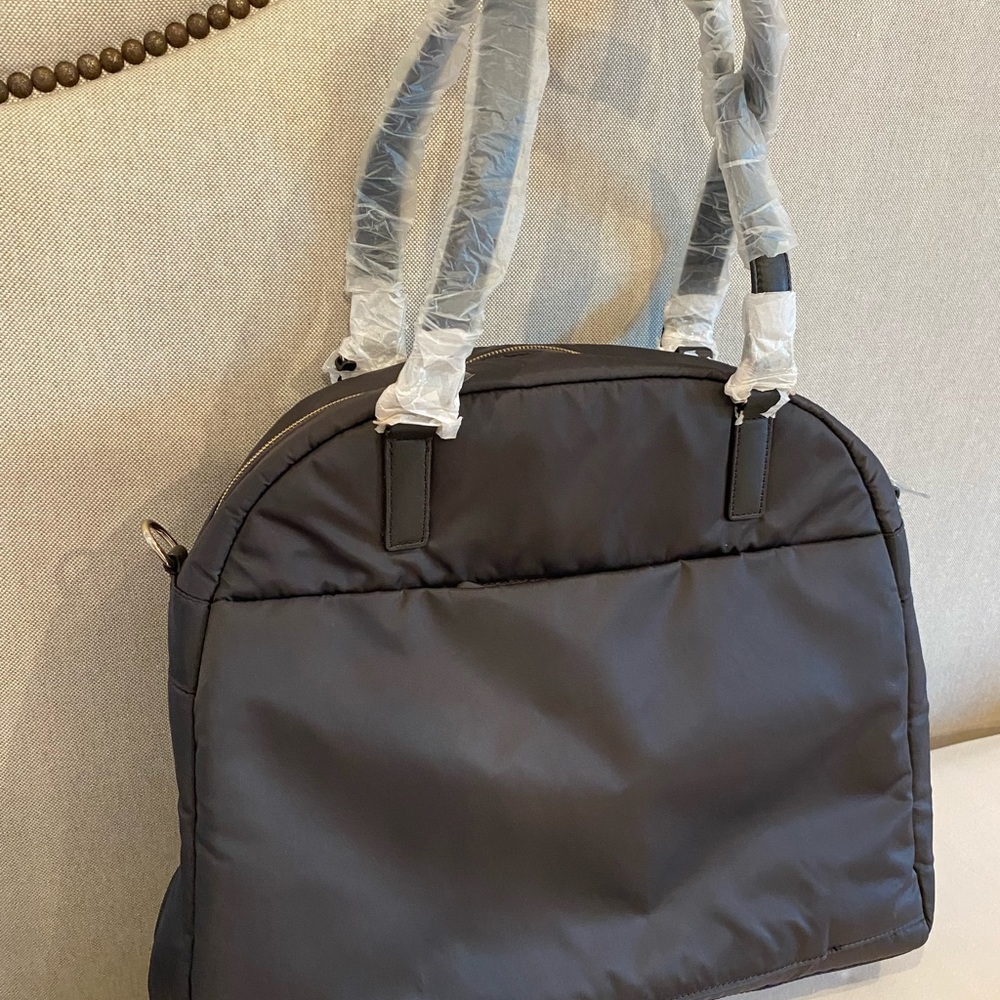Lo & Sons O.G Bag Espresso/Gold/Camel